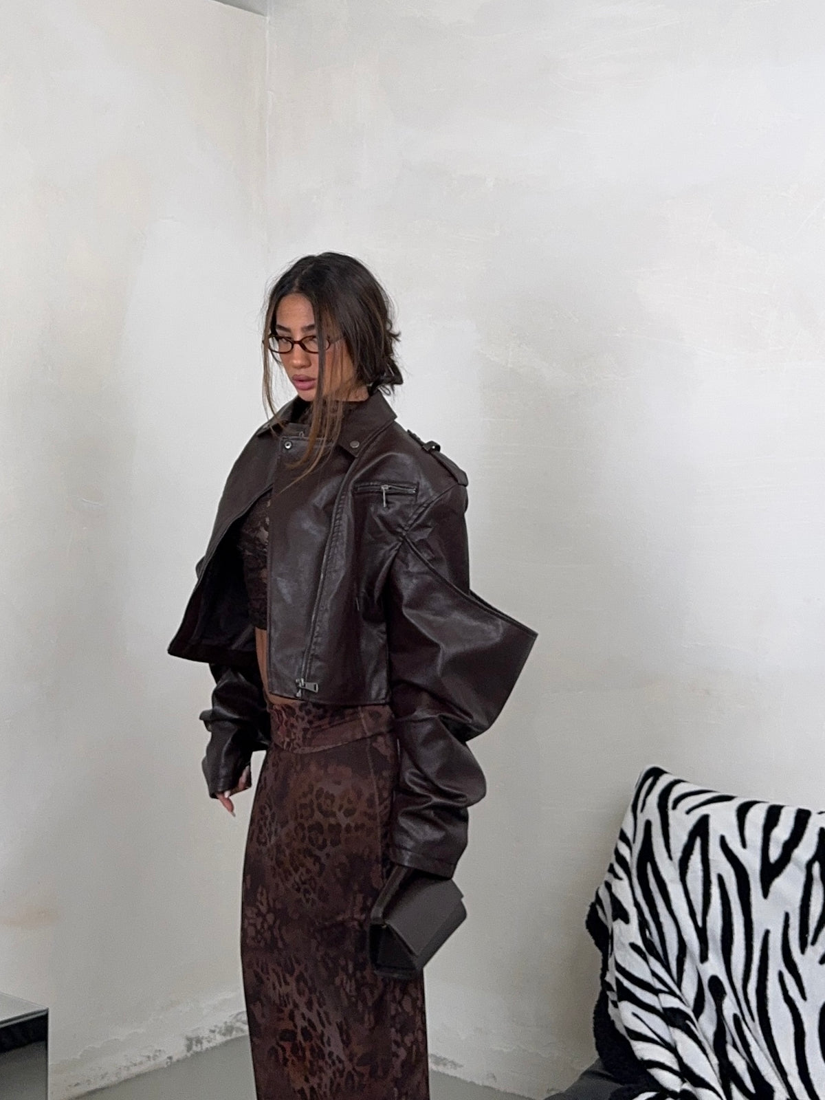 JACKET HUNTER MARRONE