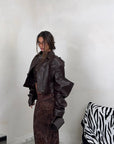 JACKET HUNTER MARRONE
