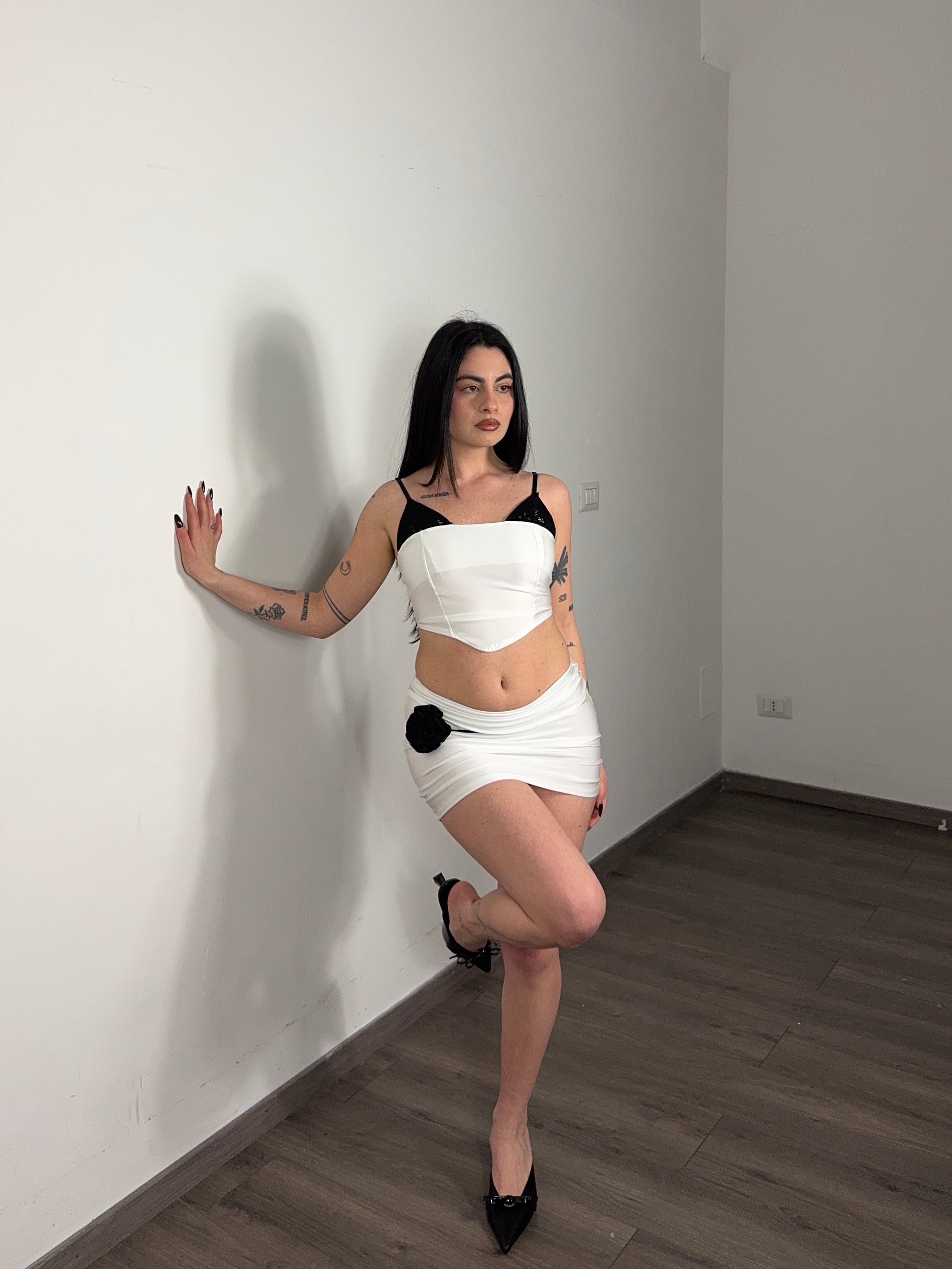 Coordset TAMARA bianco