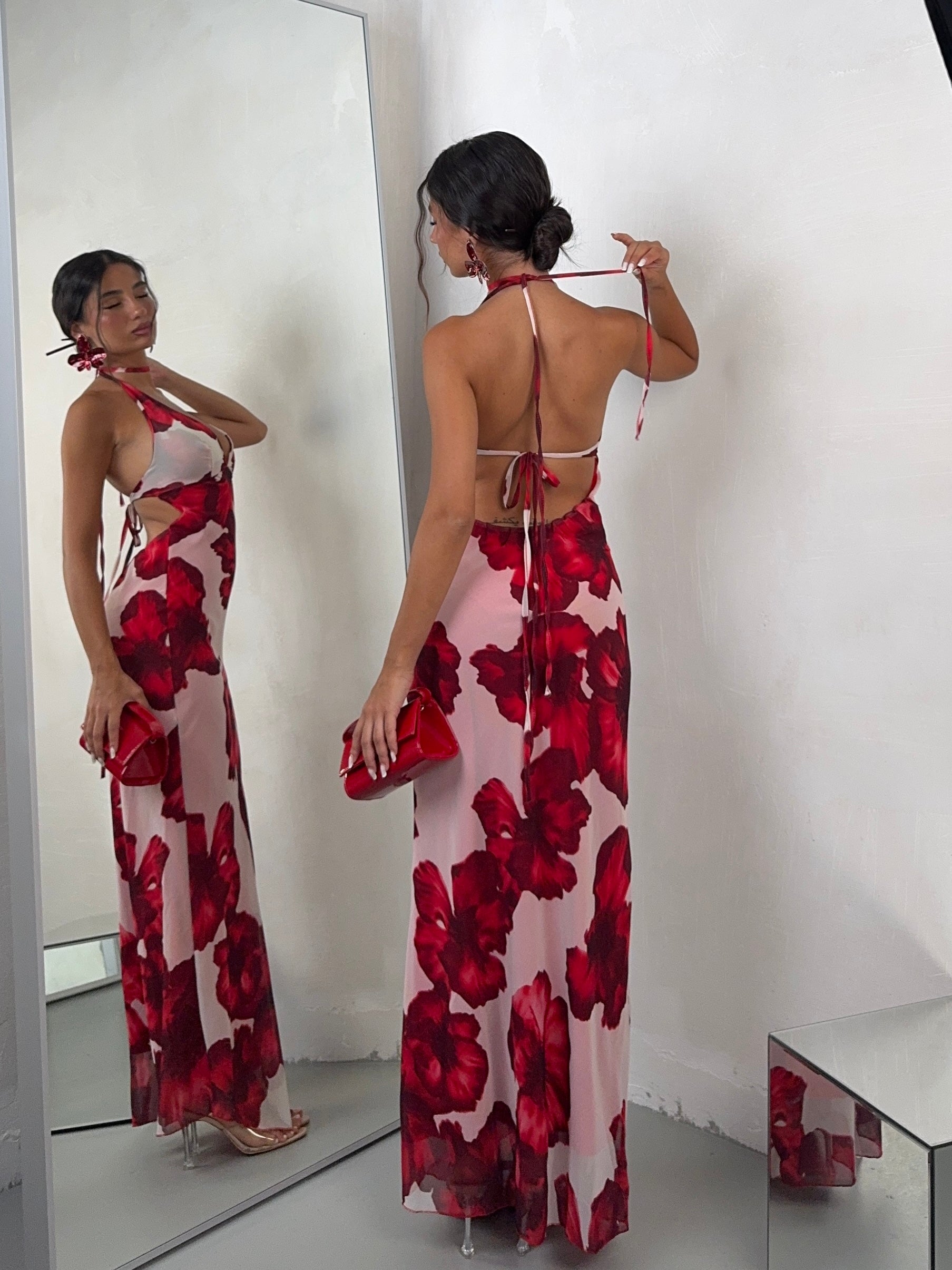DRESS PETUNIA ROSSO
