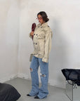 TRENCH APRICOT BEIGE