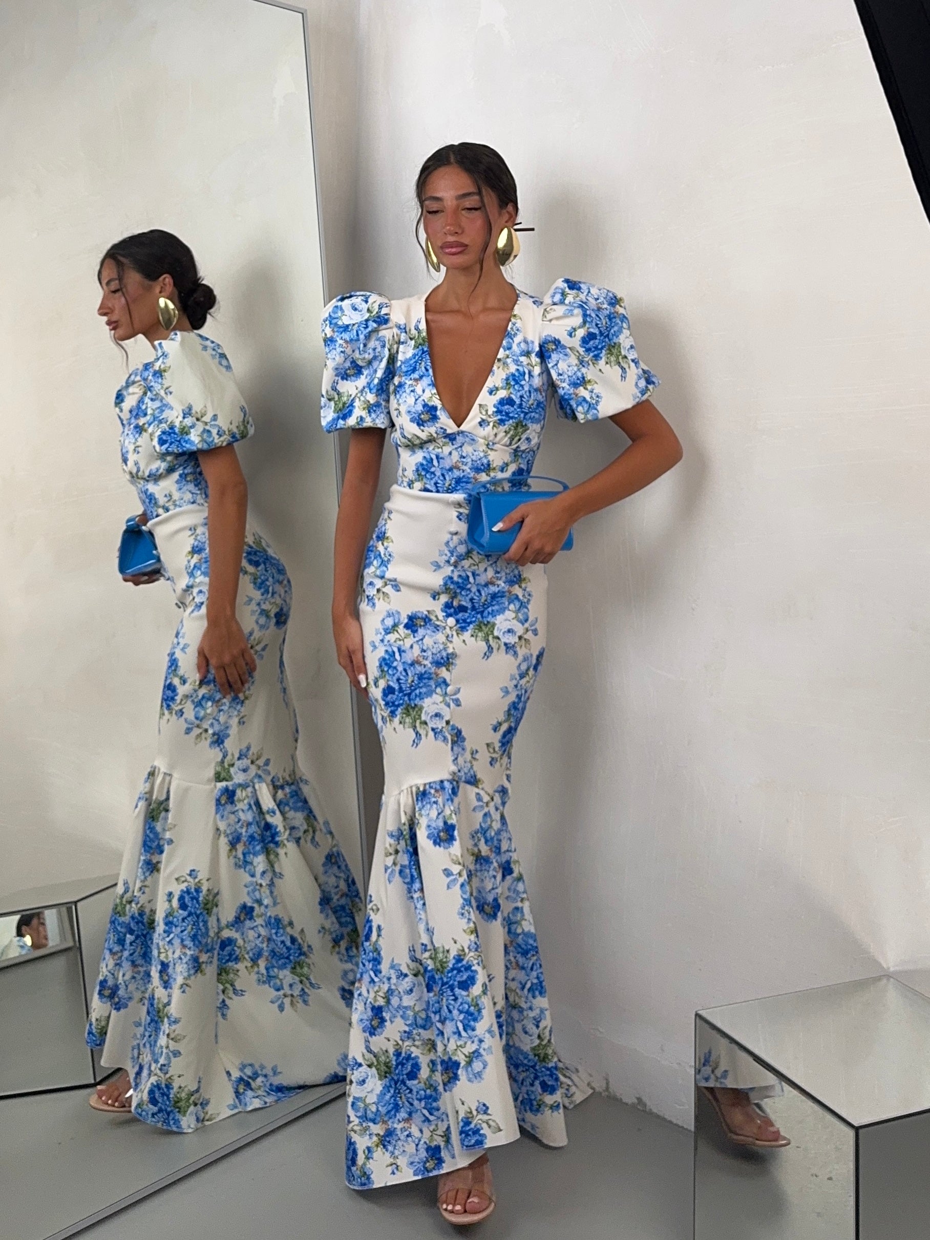 DRESS ELISA AZZURRO