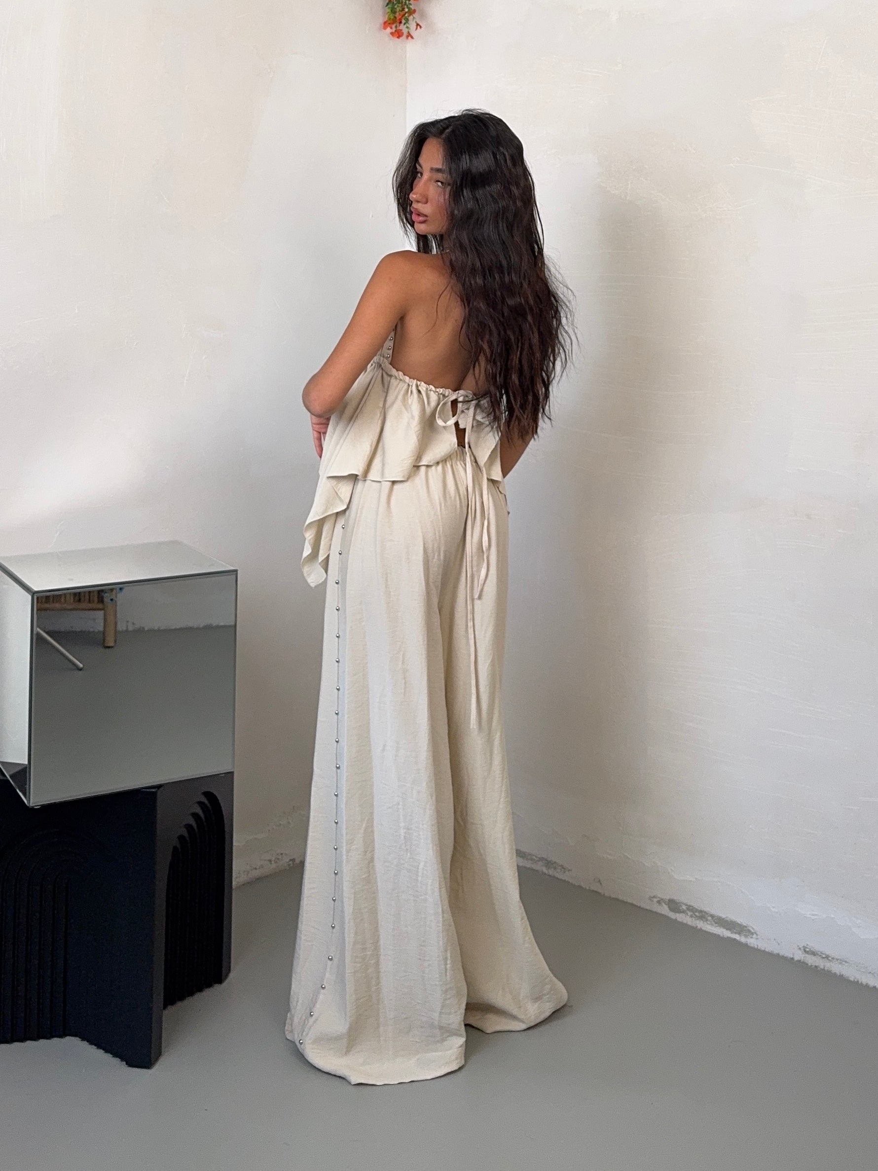 COORD BORCHIA LONG BEIGE