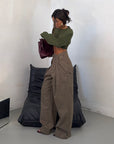 PANTS STRAP KHAKI
