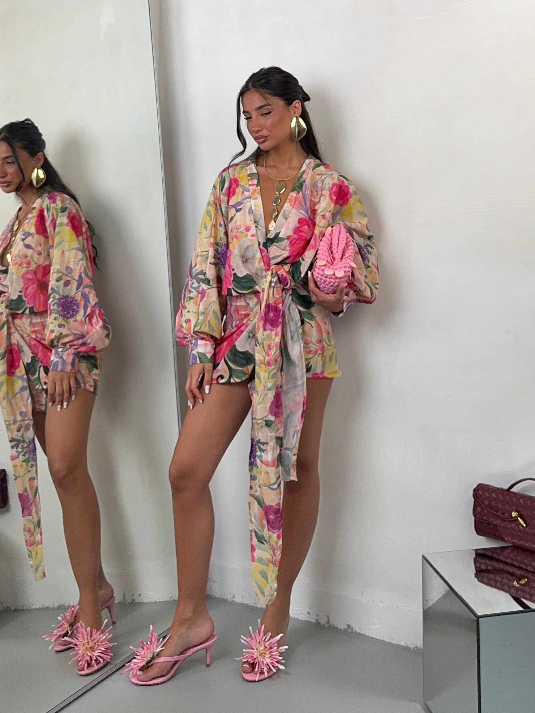 DRESS PORTOFINO FLOWER