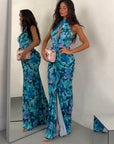 DRESS MUSA AZZURRO