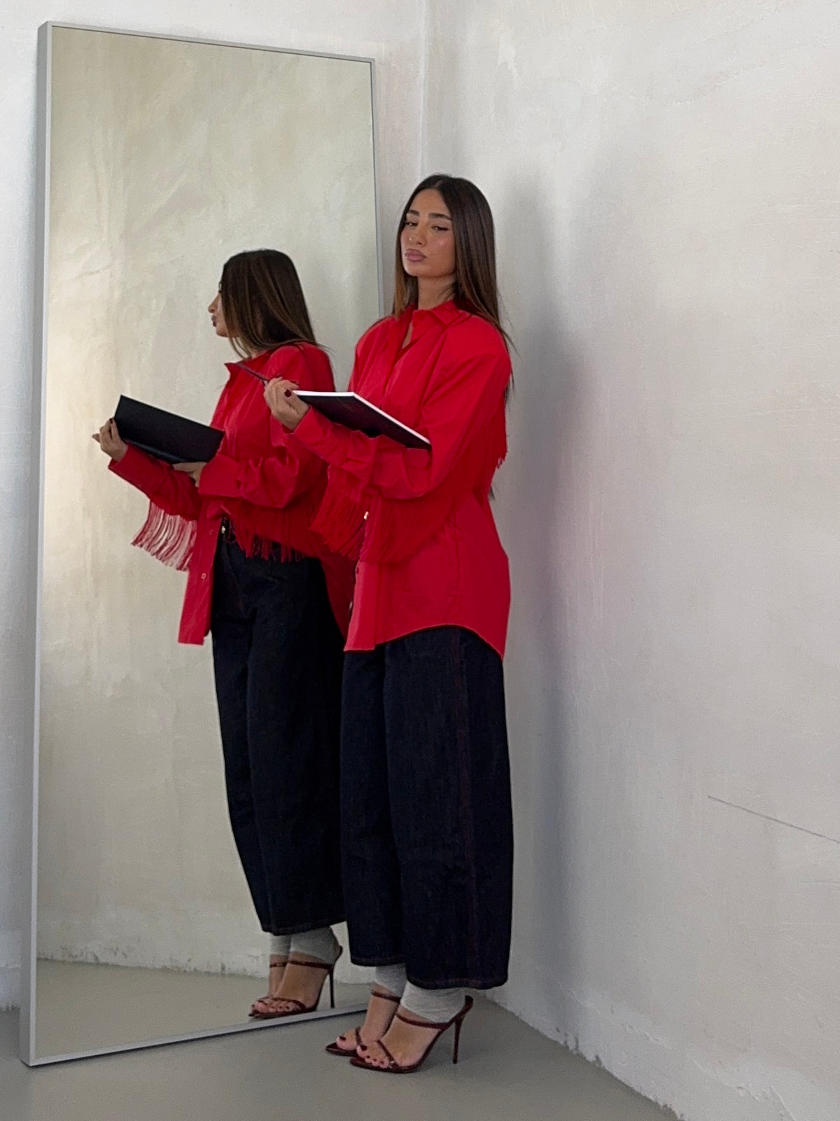 CAMICIA JESSIE ROSSA