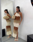 DRESS CROCHET FURTE