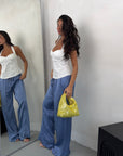 PANTS COMFY INDACO