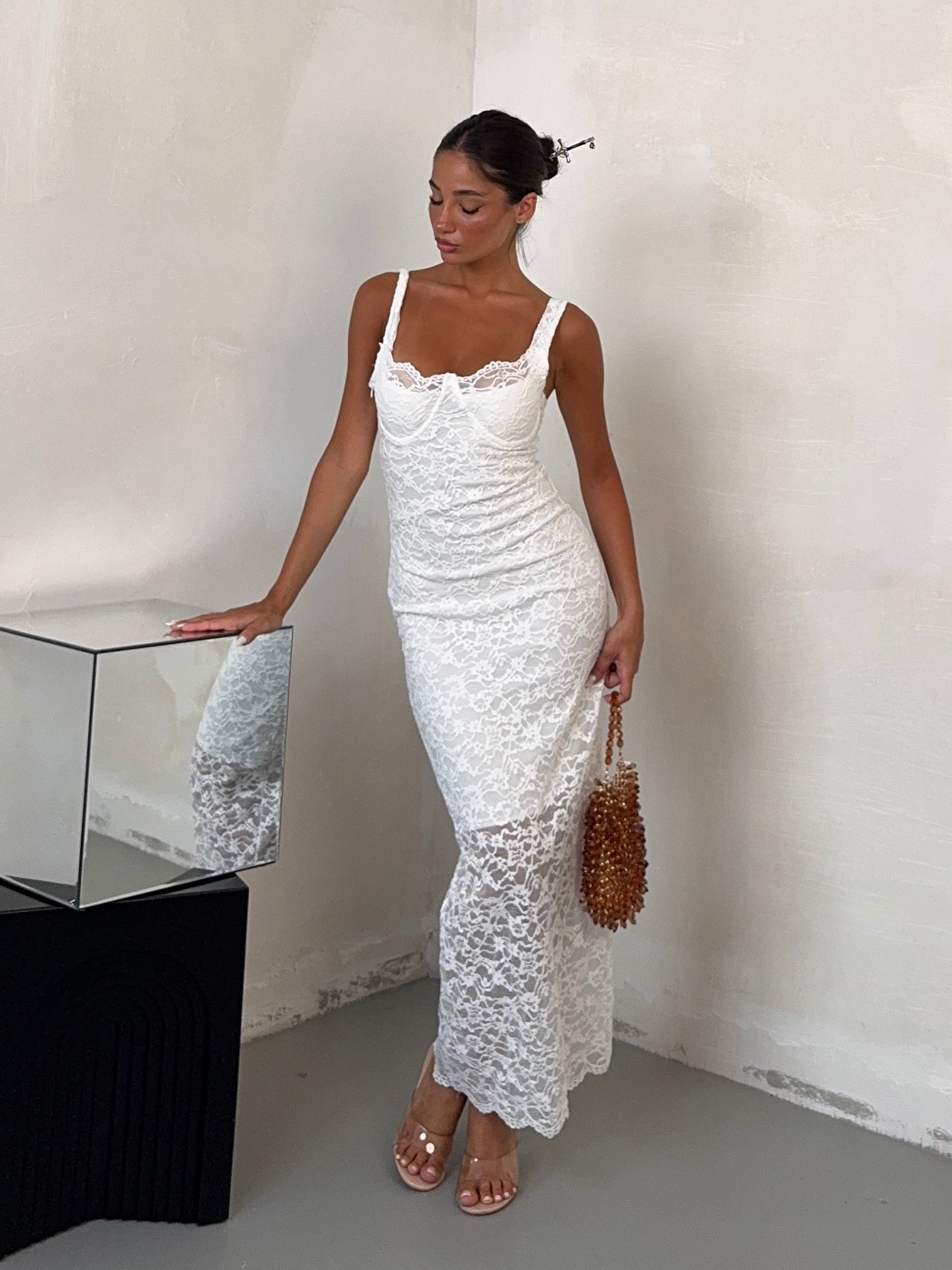 DRESS REINA BIANCO