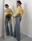 JEANS STRASS