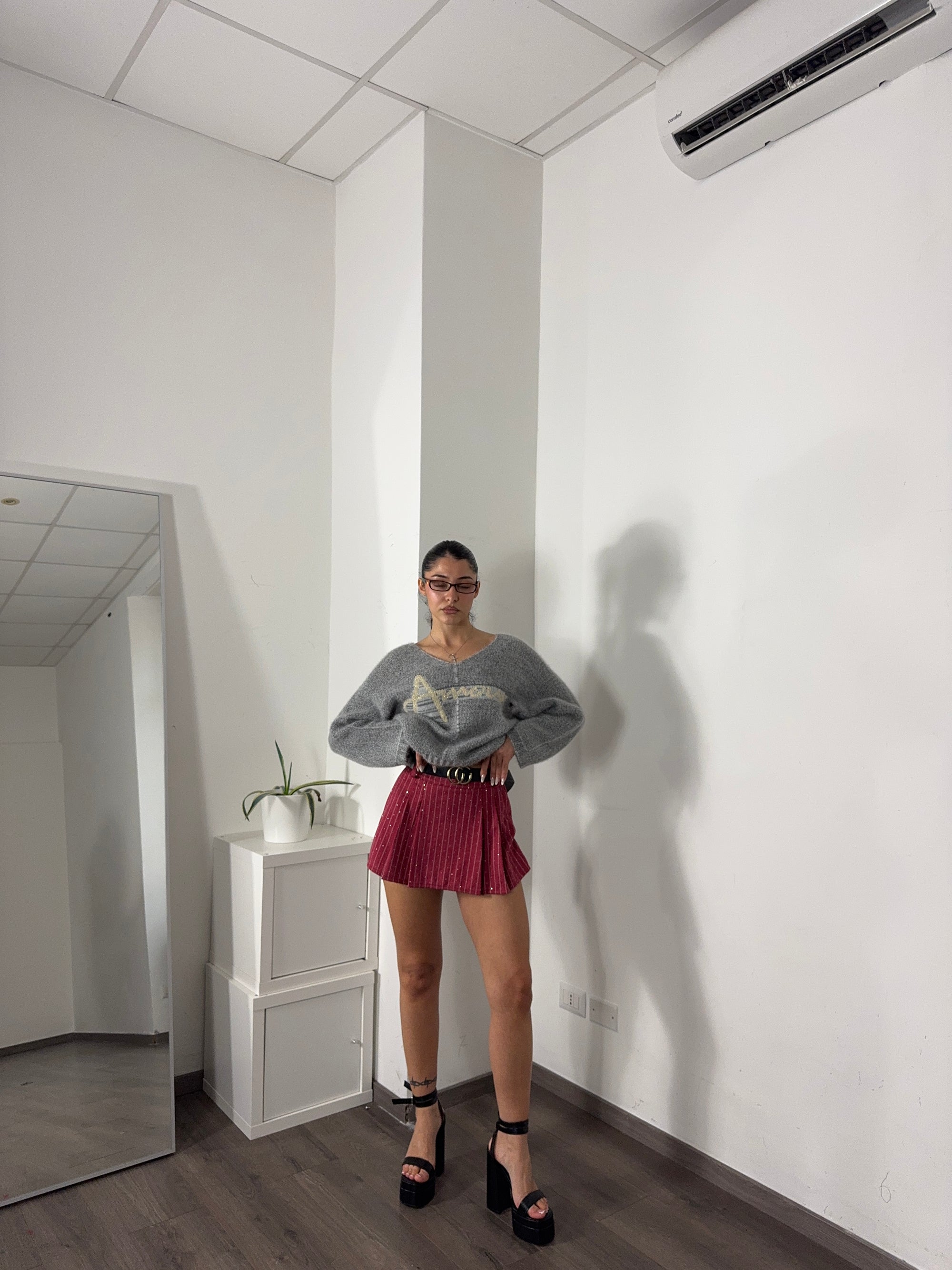 Skirt/Short Star red