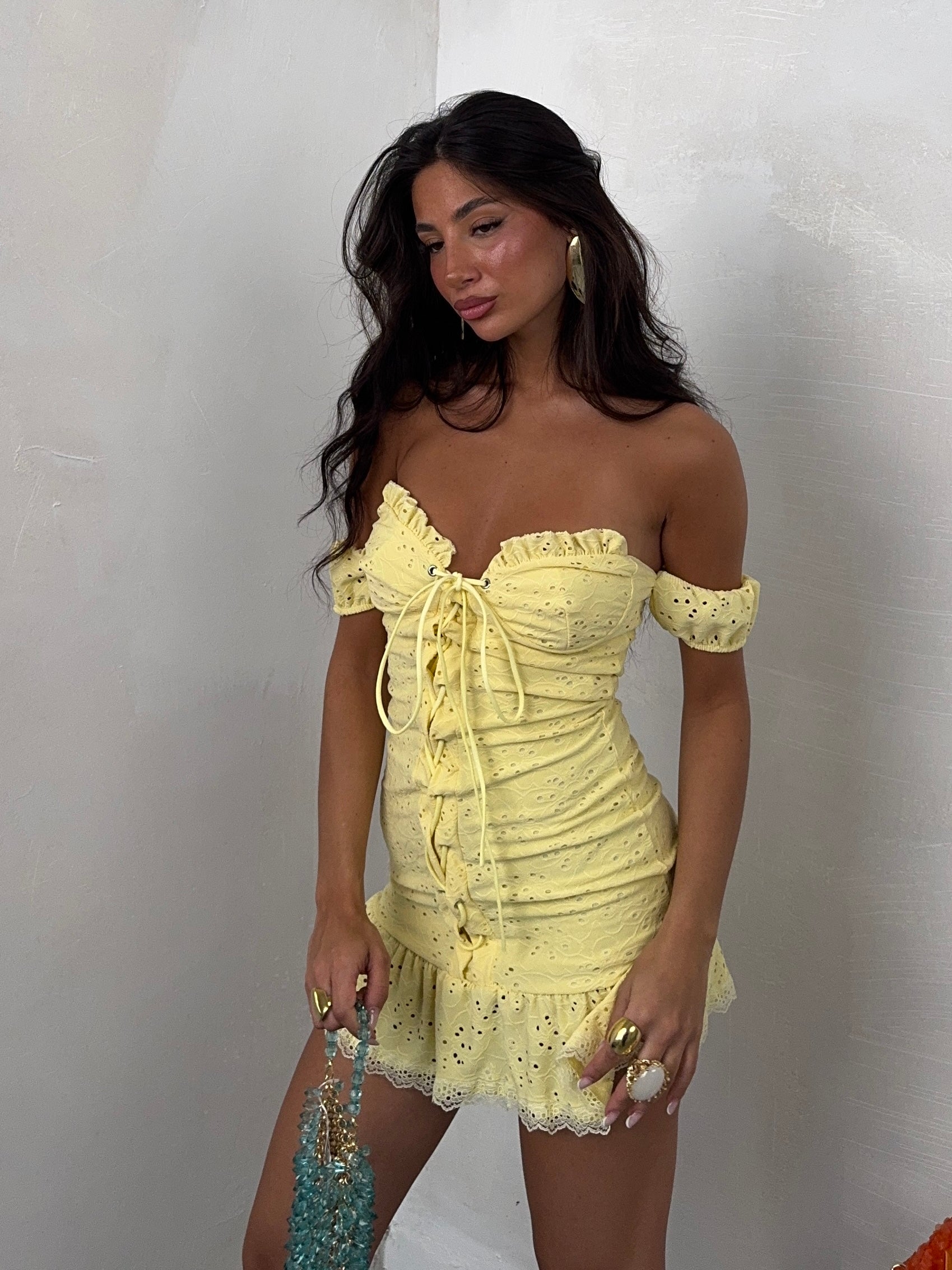 MINIDRESS NIZZA GIALLO