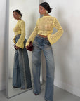 JEANS STRASS