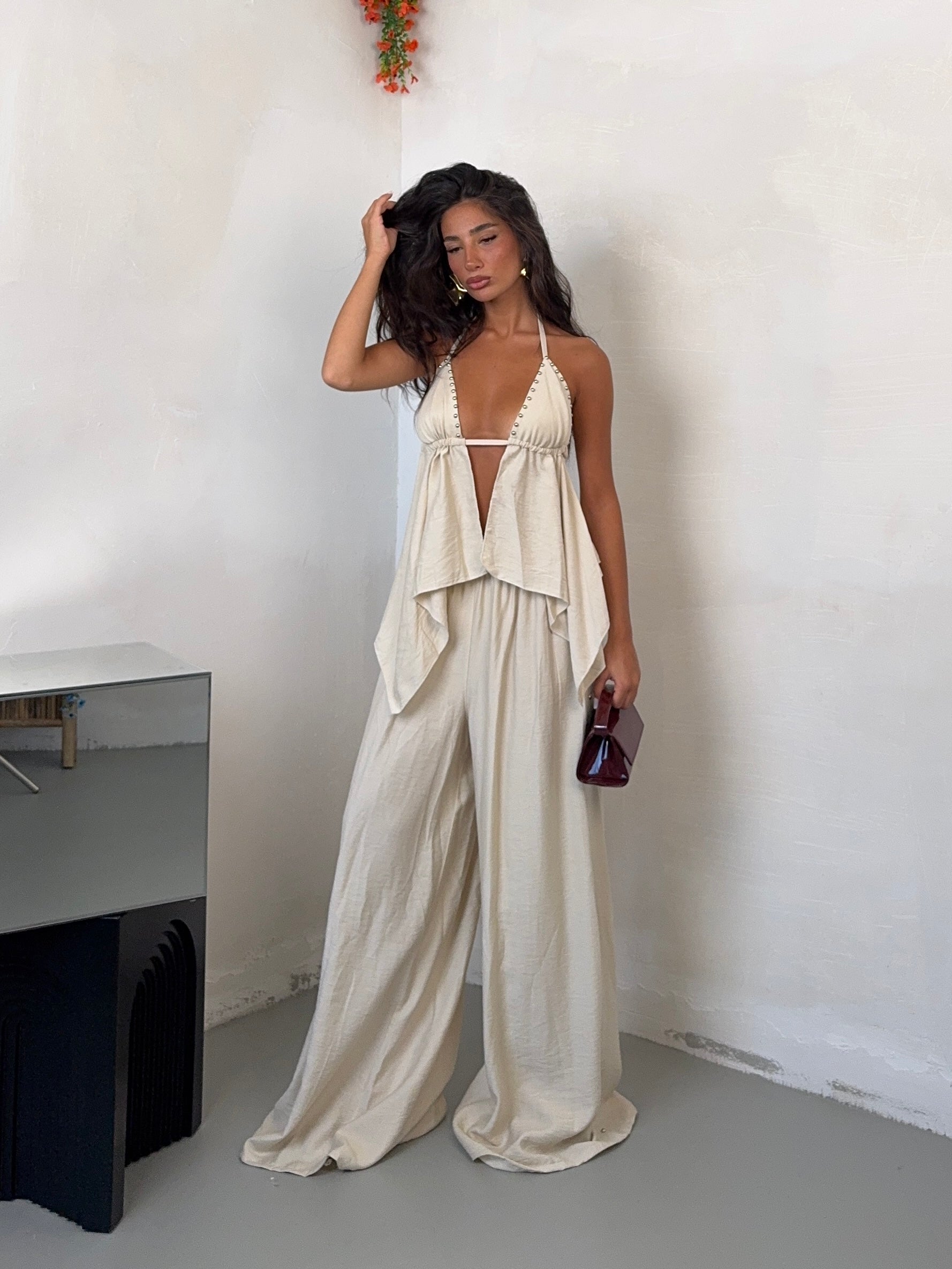 COORD BORCHIA LONG BEIGE