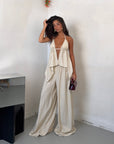 COORD BORCHIA LONG BEIGE