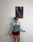 mini shorts SAINT cherry