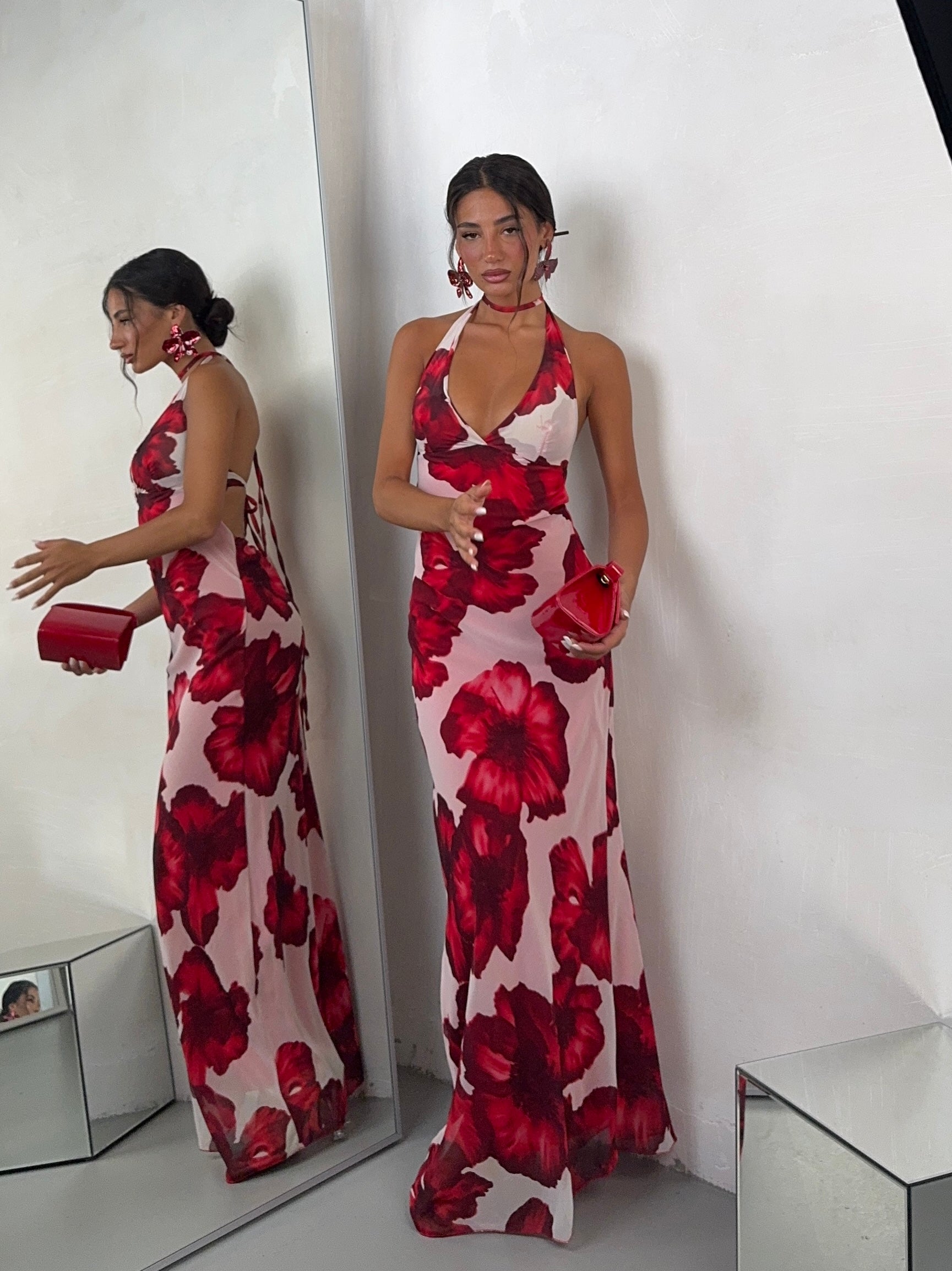 DRESS PETUNIA ROSSO