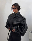 JACKET BIKER NERO