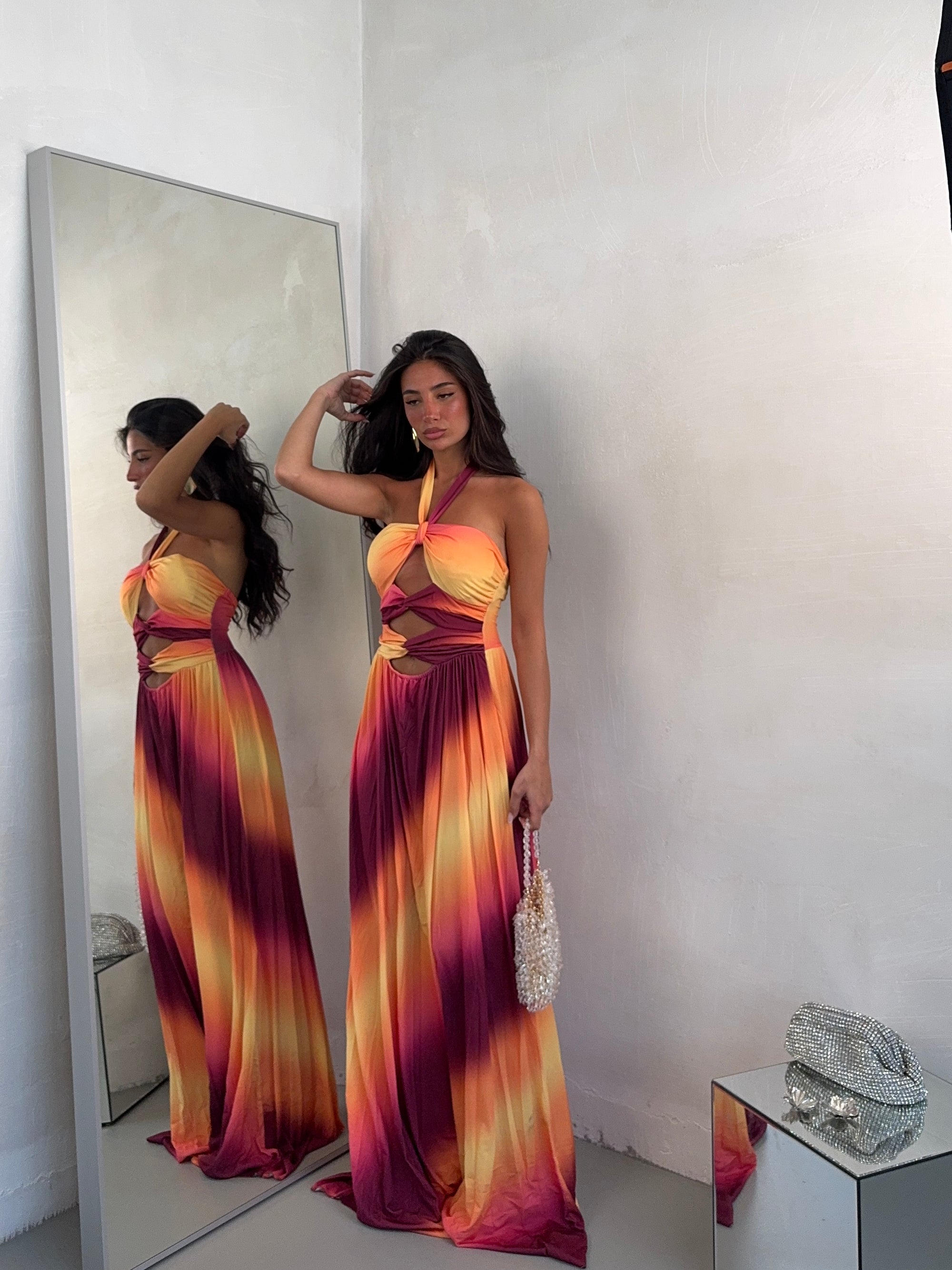 DRESS GIACARTA GIALLO