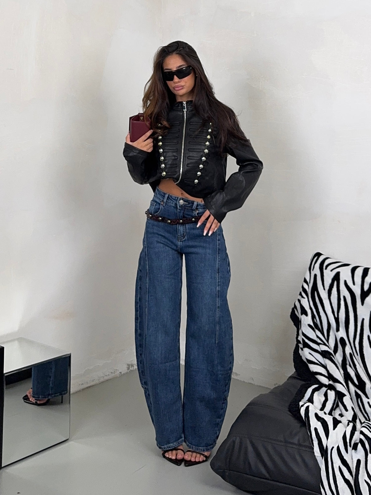 JEANS BALLON BELT