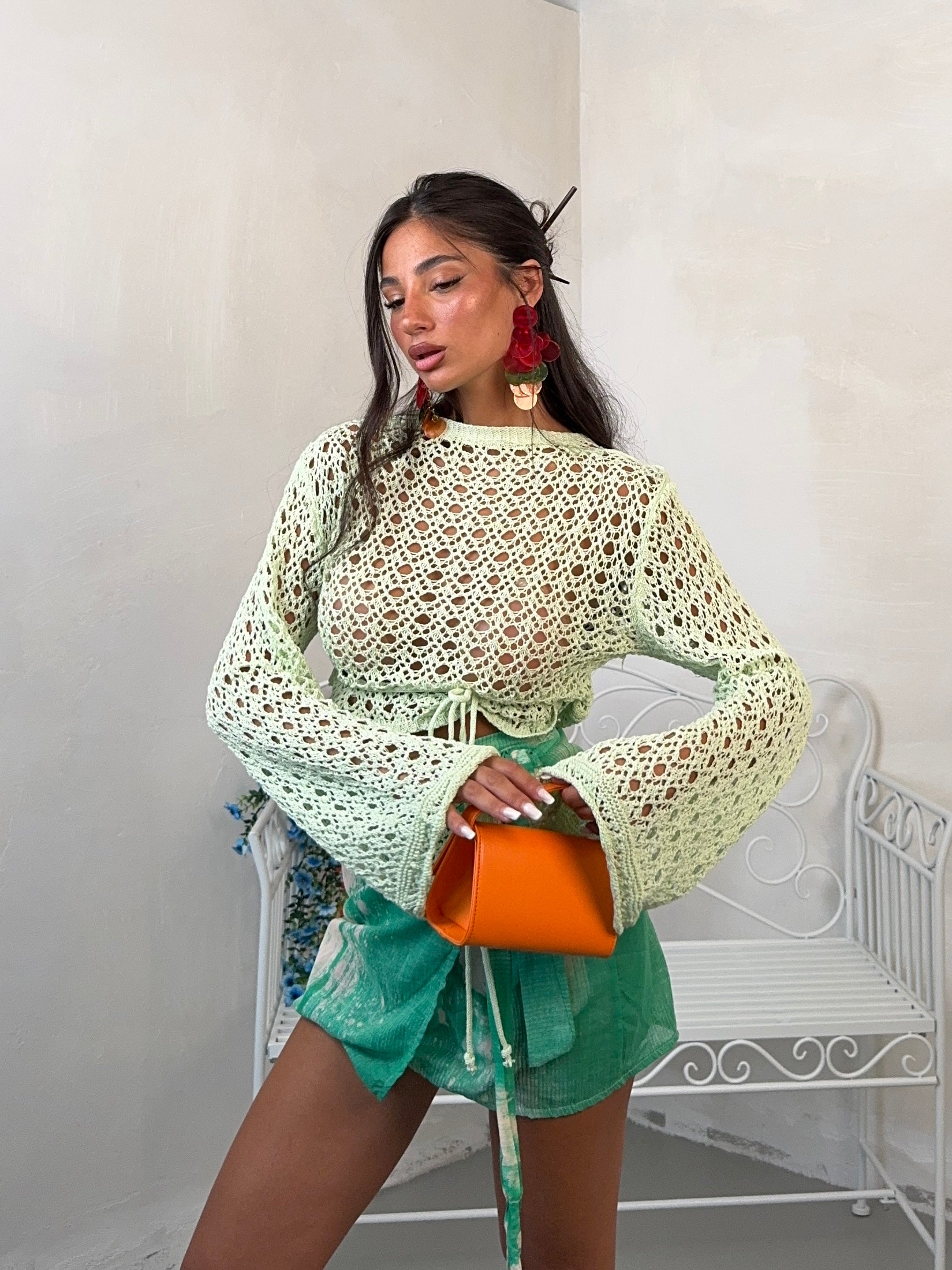 CARDIGAN INCROCIATINA