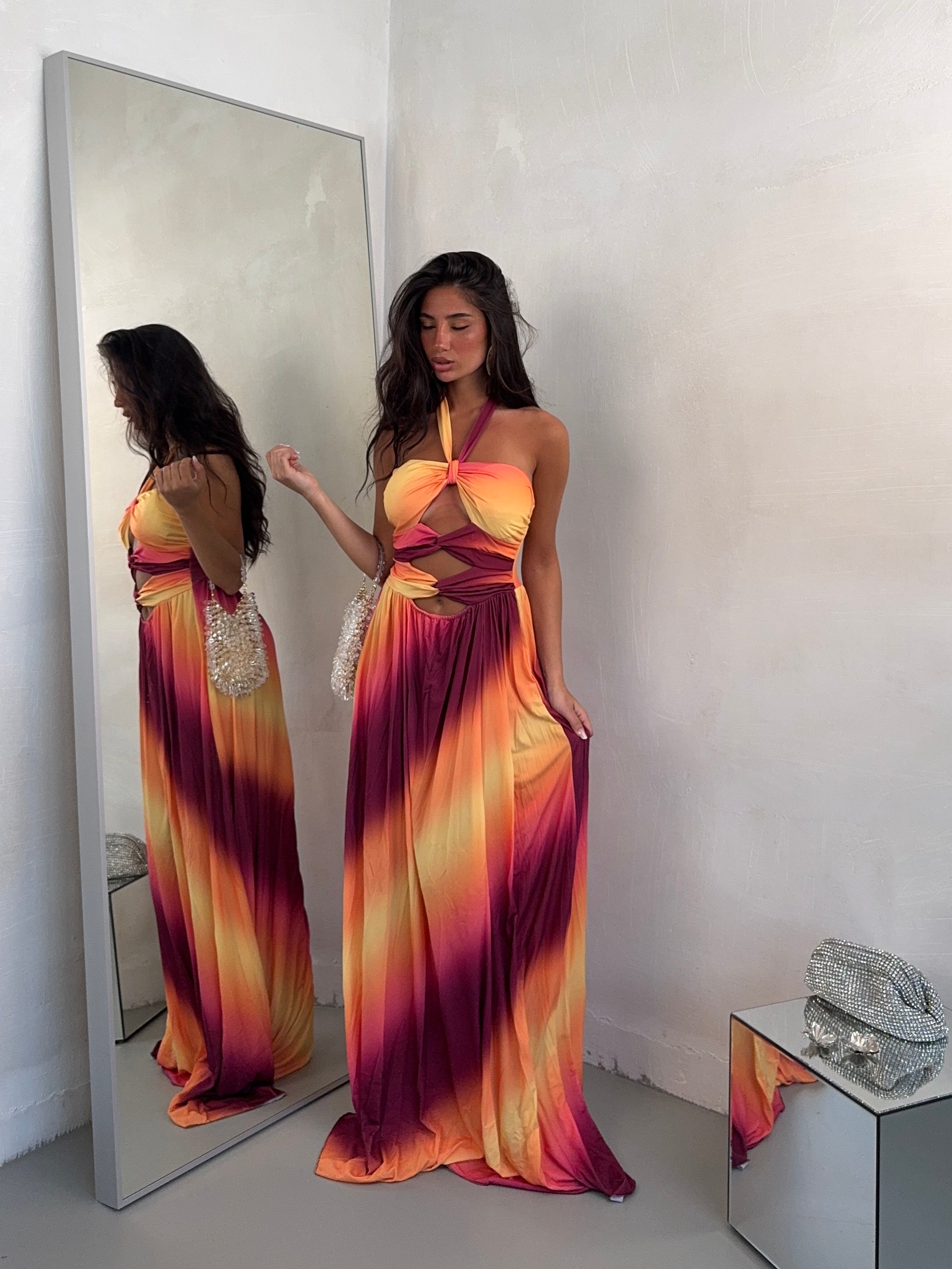 DRESS GIACARTA GIALLO