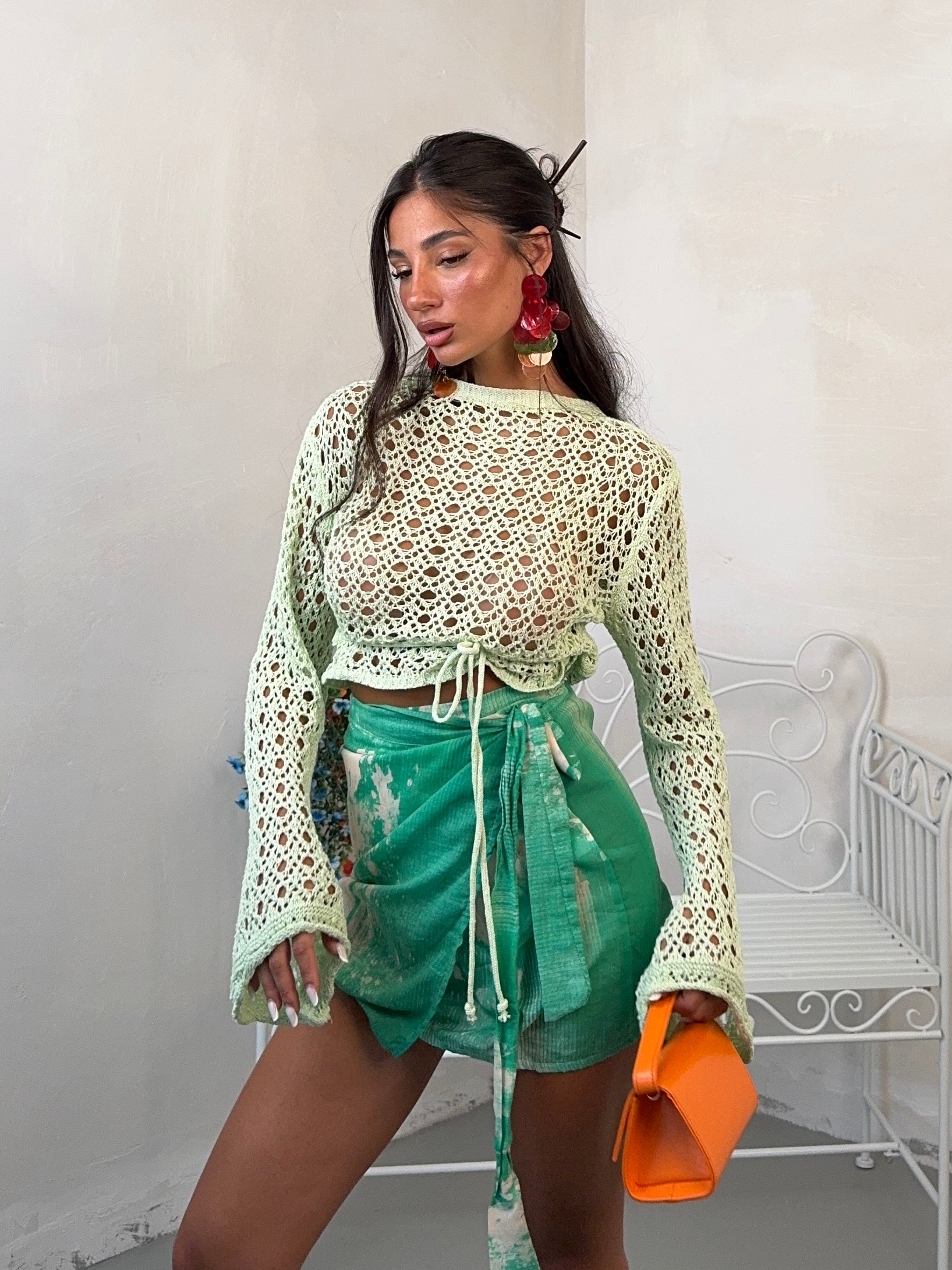 CARDIGAN INCROCIATINA