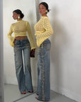 JEANS STRASS