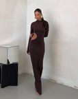 DRESS OPEN SIDED