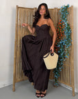 DRESS PROVIDENCIA MARRONE