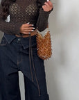 MINI BAG JEWELS BROWN