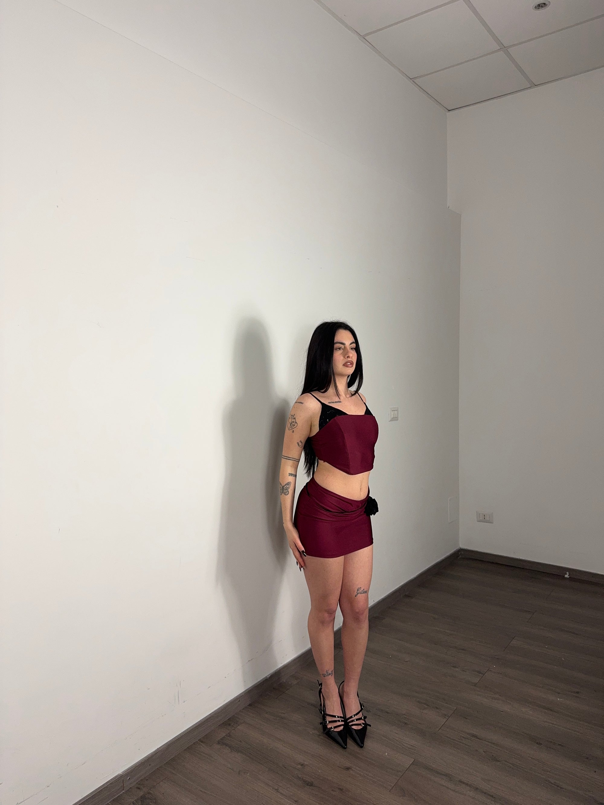 Coordset TAMARA bordeaux