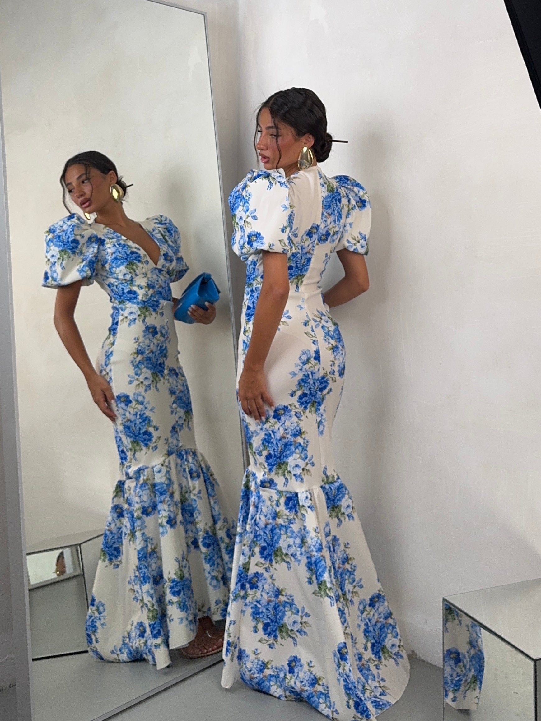 DRESS ELISA AZZURRO