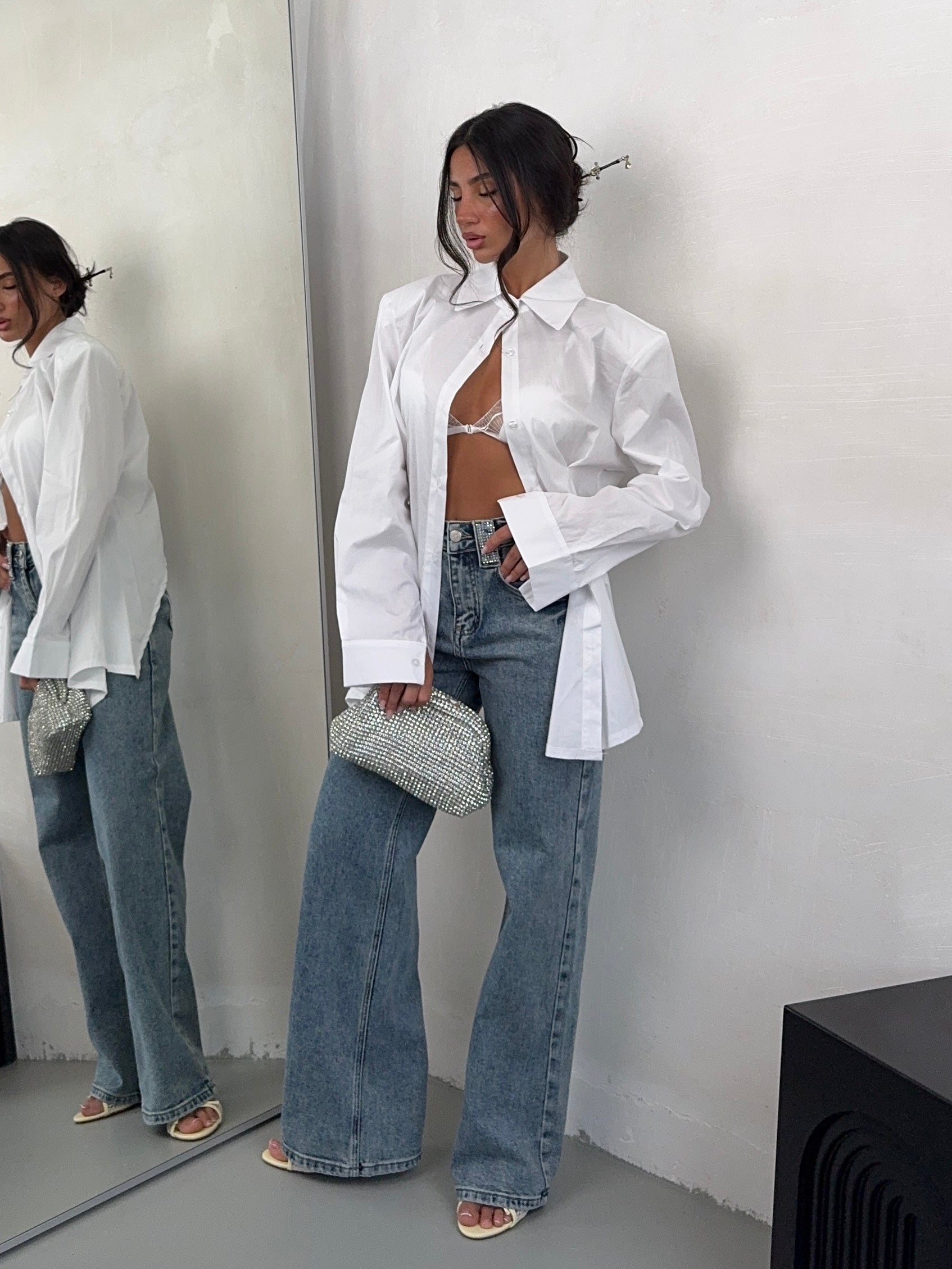 JEANS STRASS