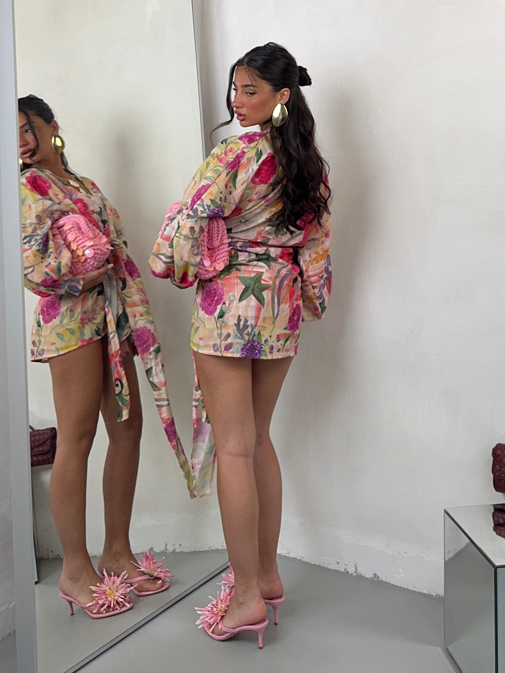 DRESS PORTOFINO FLOWER