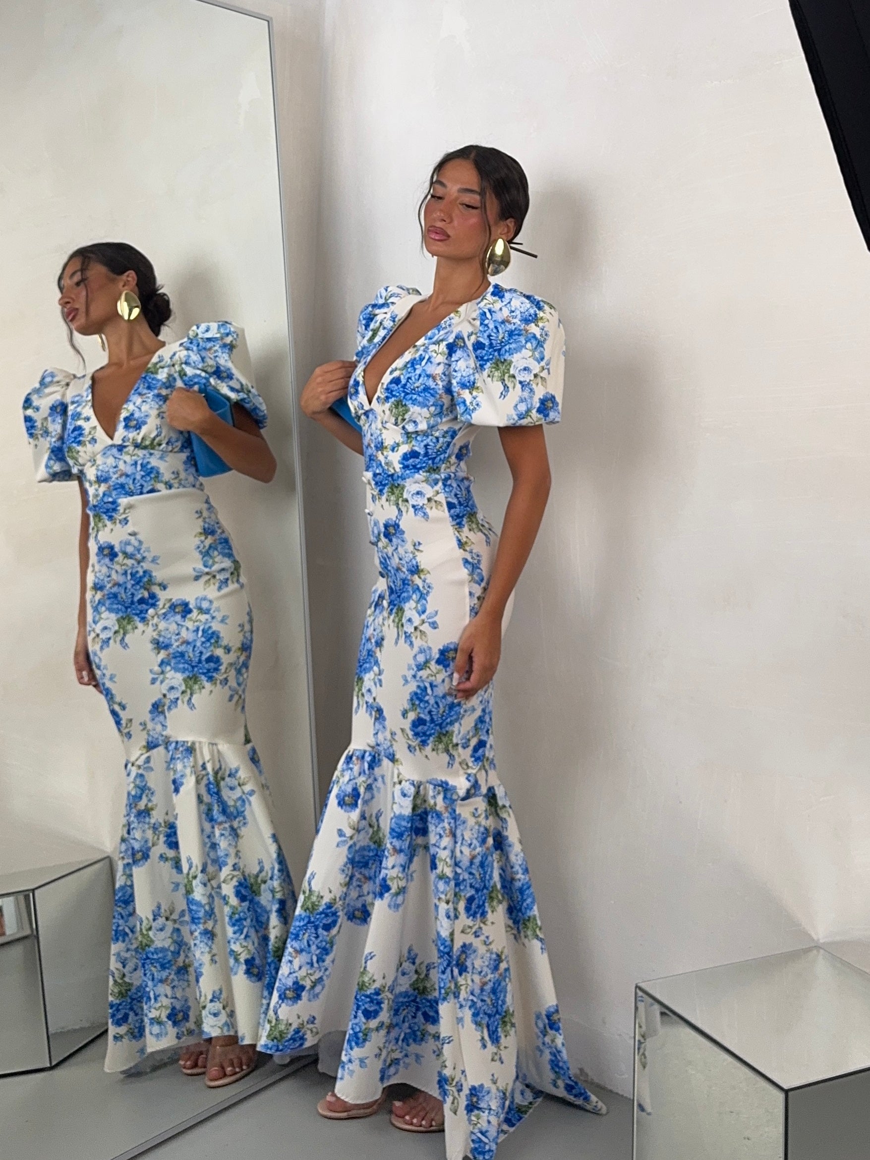 DRESS ELISA AZZURRO