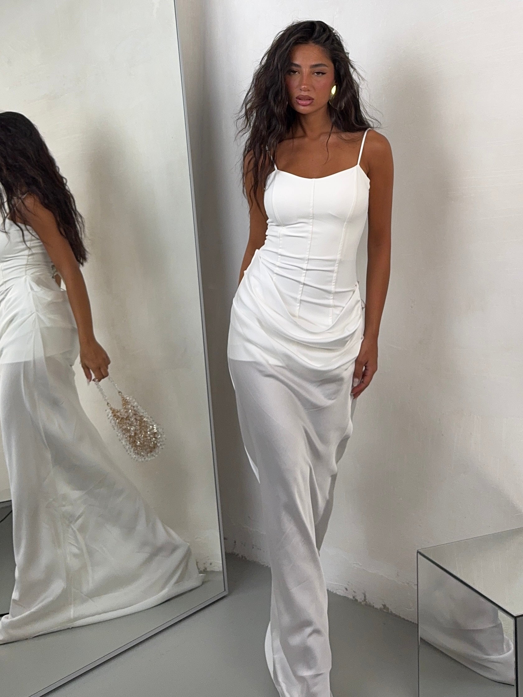 DRESS STAUTE BIANCO