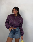JACKET SILKED VIOLA