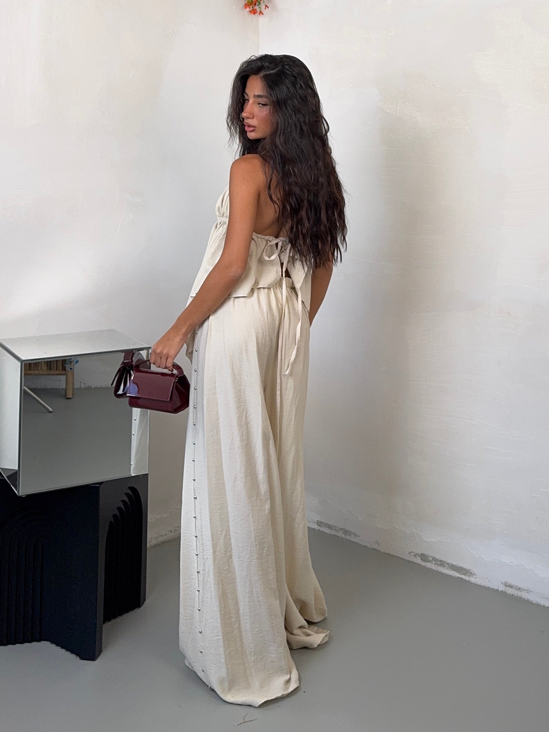 COORD BORCHIA LONG BEIGE