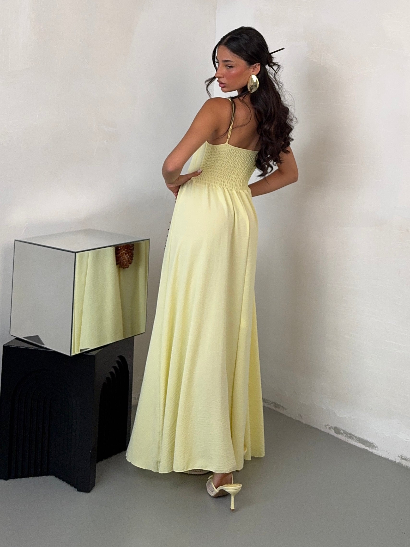 DRESS PROVIDENCIA GIALLO
