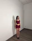 Coordset TAMARA bordeaux