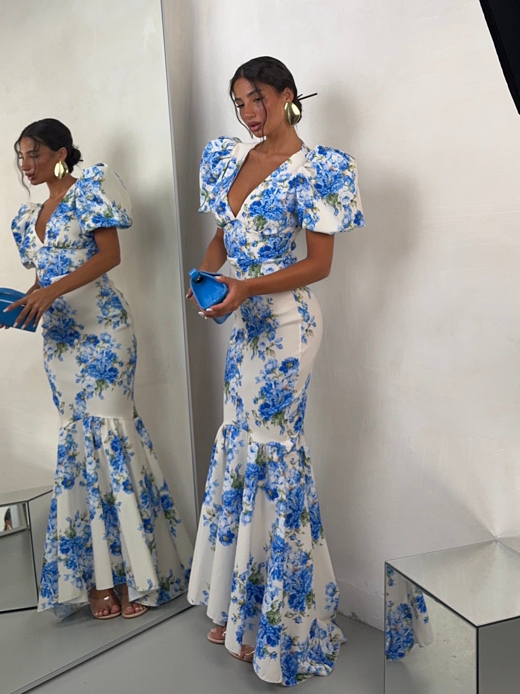 DRESS ELISA AZZURRO
