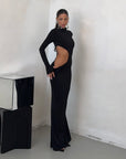 DRESS OPEN SIDED