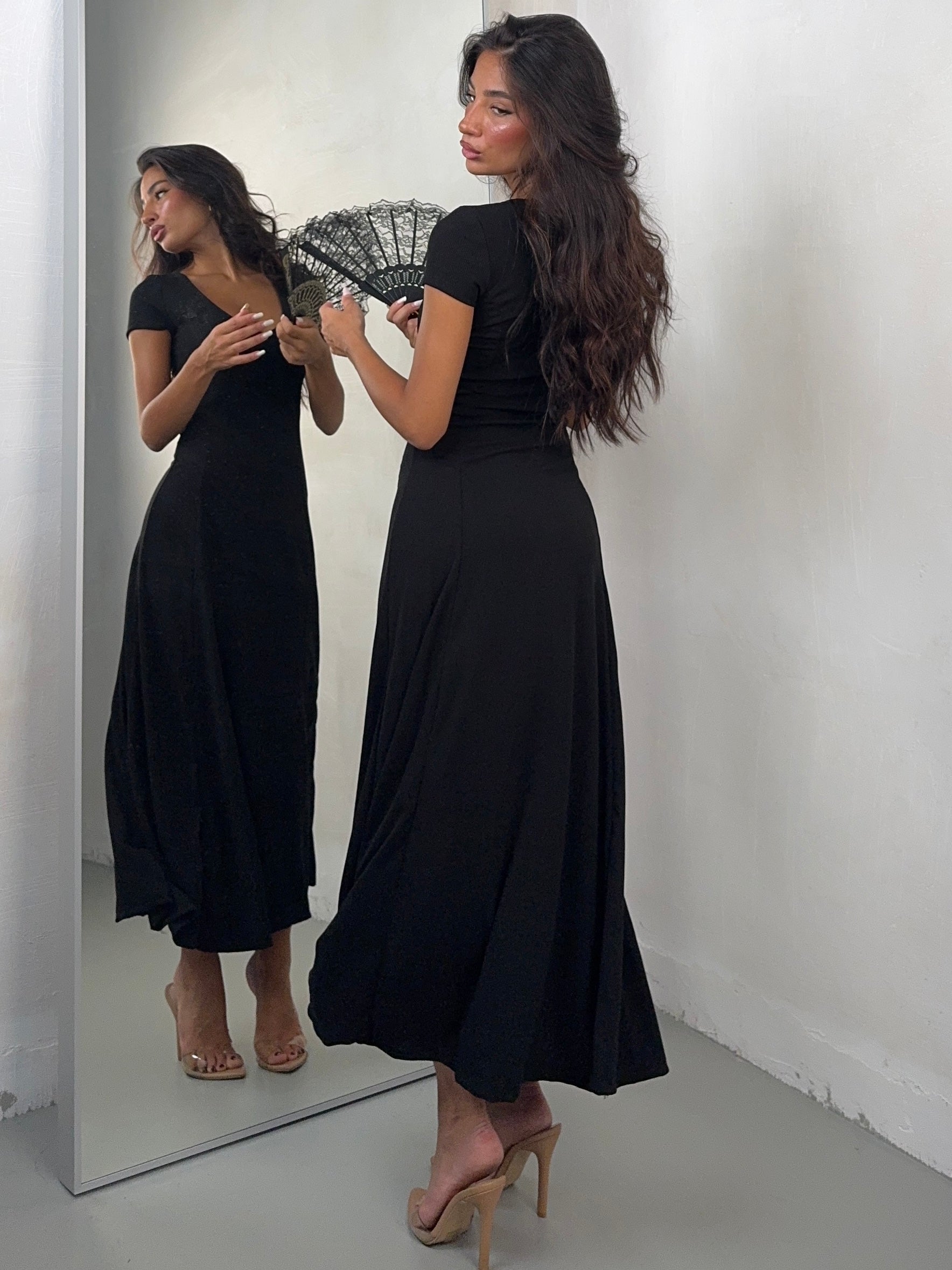 DRESS COSTINA NOIR