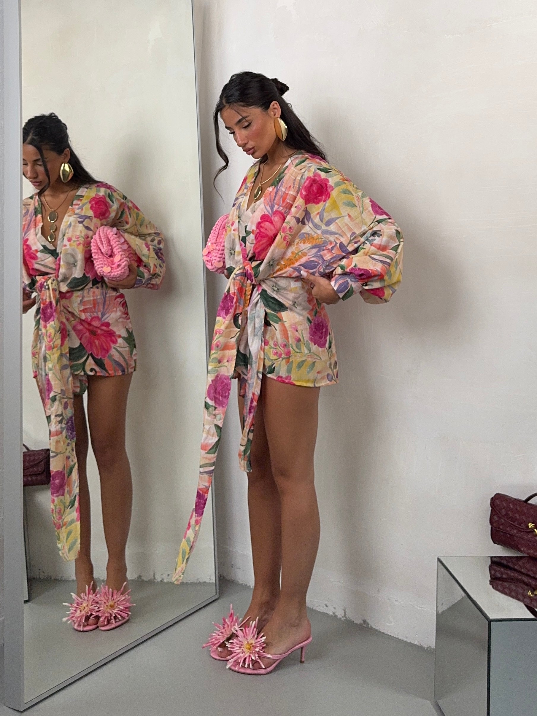 DRESS PORTOFINO FLOWER