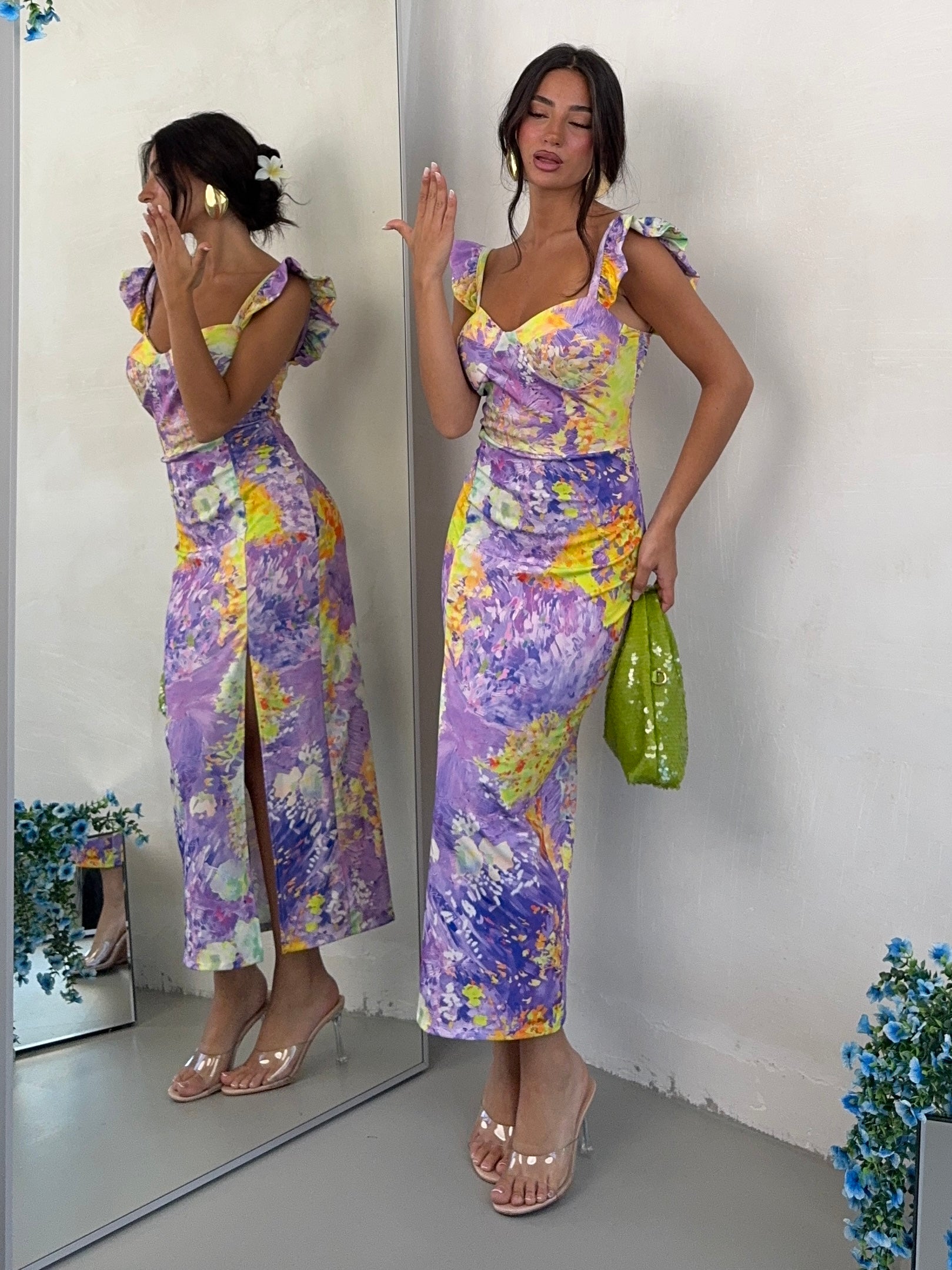 DRESS ORCHID SUNSET