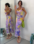 DRESS ORCHID SUNSET