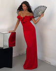 DRESS ESME ROSSO