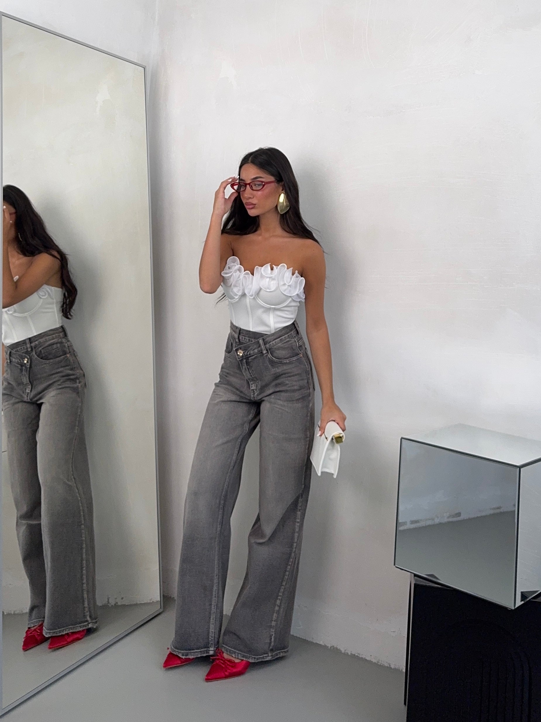 JEANS GREY